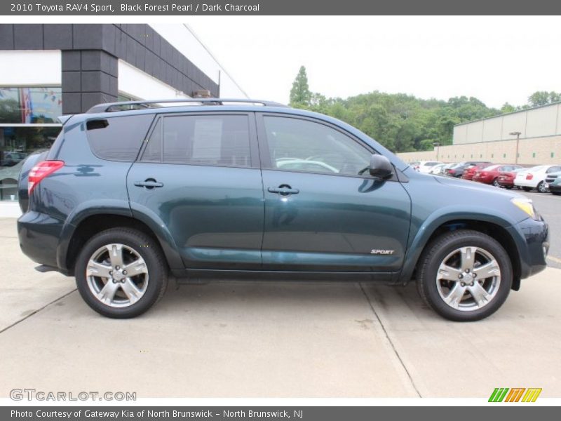 Black Forest Pearl / Dark Charcoal 2010 Toyota RAV4 Sport