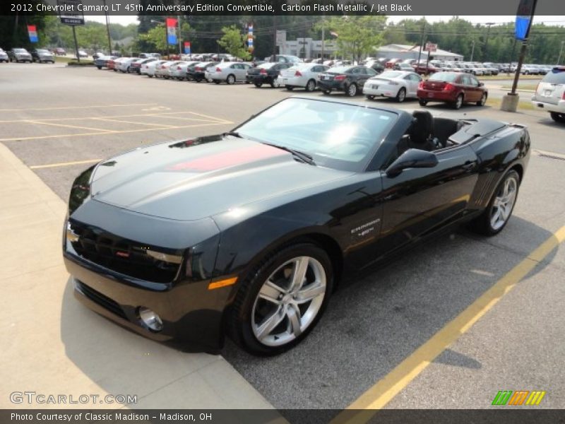 Carbon Flash Metallic / Jet Black 2012 Chevrolet Camaro LT 45th Anniversary Edition Convertible