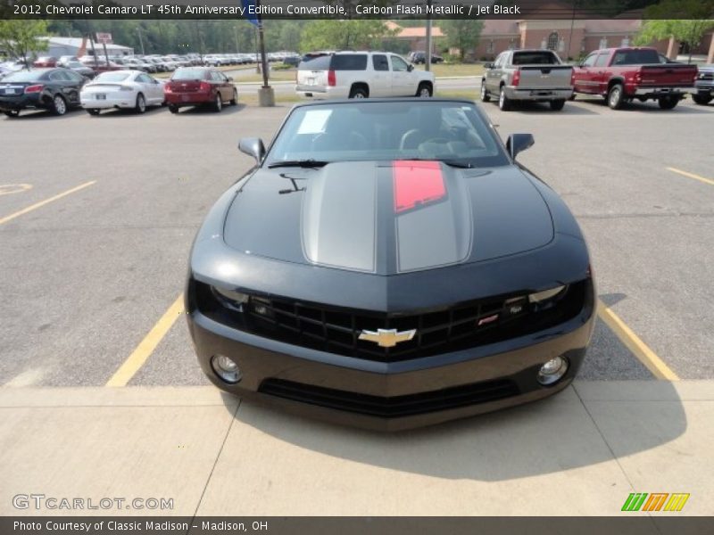 Carbon Flash Metallic / Jet Black 2012 Chevrolet Camaro LT 45th Anniversary Edition Convertible