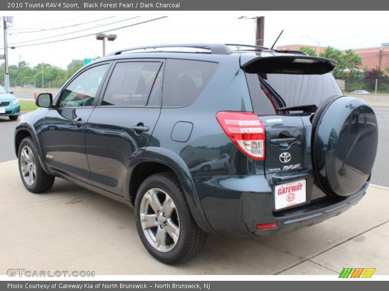 Black Forest Pearl / Dark Charcoal 2010 Toyota RAV4 Sport