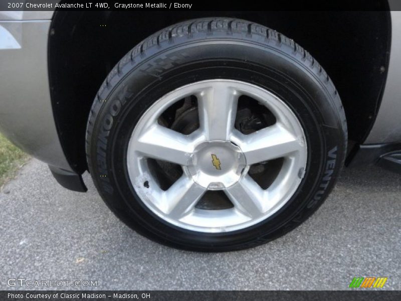 Graystone Metallic / Ebony 2007 Chevrolet Avalanche LT 4WD