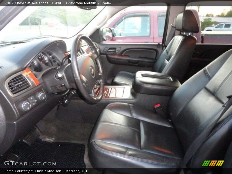 Graystone Metallic / Ebony 2007 Chevrolet Avalanche LT 4WD