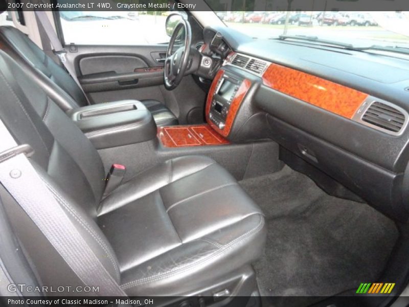 Graystone Metallic / Ebony 2007 Chevrolet Avalanche LT 4WD