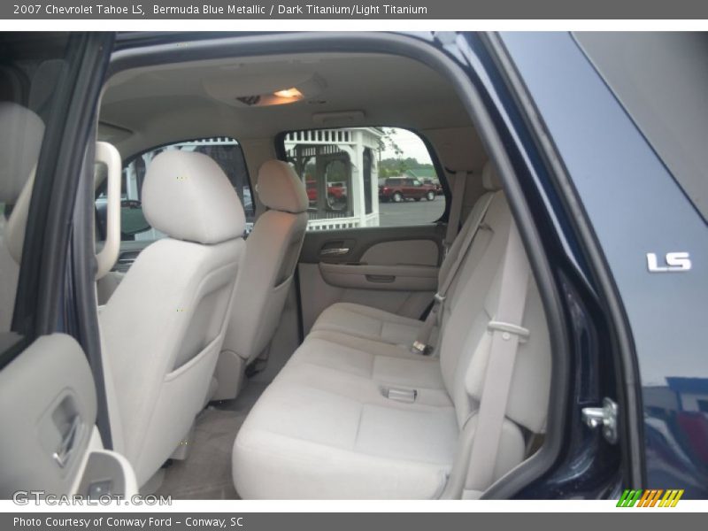 Bermuda Blue Metallic / Dark Titanium/Light Titanium 2007 Chevrolet Tahoe LS