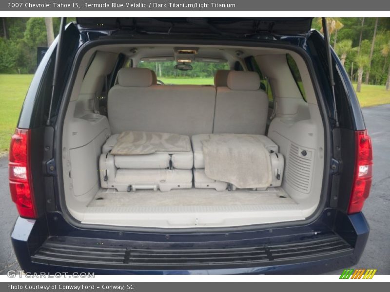 Bermuda Blue Metallic / Dark Titanium/Light Titanium 2007 Chevrolet Tahoe LS