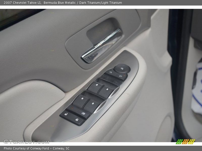 Bermuda Blue Metallic / Dark Titanium/Light Titanium 2007 Chevrolet Tahoe LS