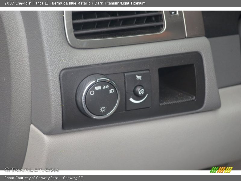 Bermuda Blue Metallic / Dark Titanium/Light Titanium 2007 Chevrolet Tahoe LS