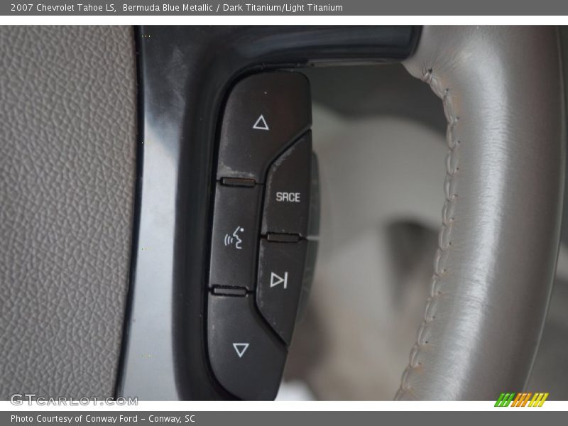 Bermuda Blue Metallic / Dark Titanium/Light Titanium 2007 Chevrolet Tahoe LS