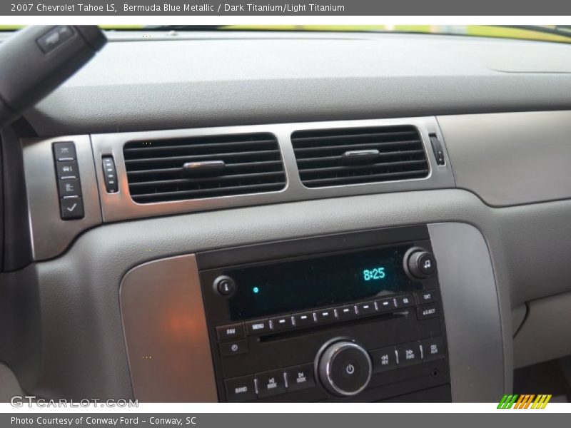 Bermuda Blue Metallic / Dark Titanium/Light Titanium 2007 Chevrolet Tahoe LS