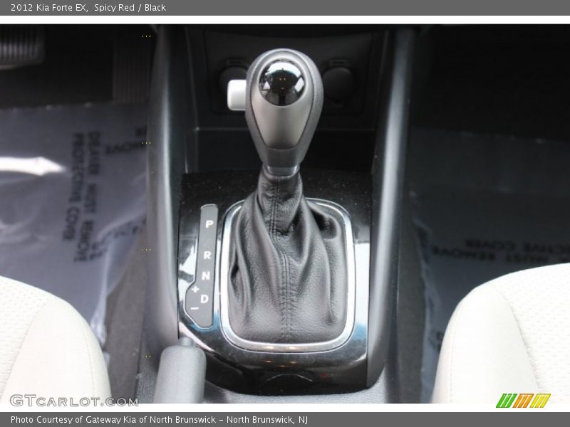 Spicy Red / Black 2012 Kia Forte EX