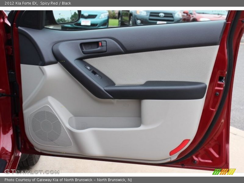 Spicy Red / Black 2012 Kia Forte EX
