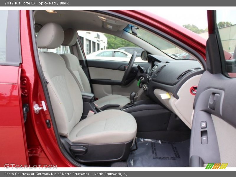 Spicy Red / Black 2012 Kia Forte EX
