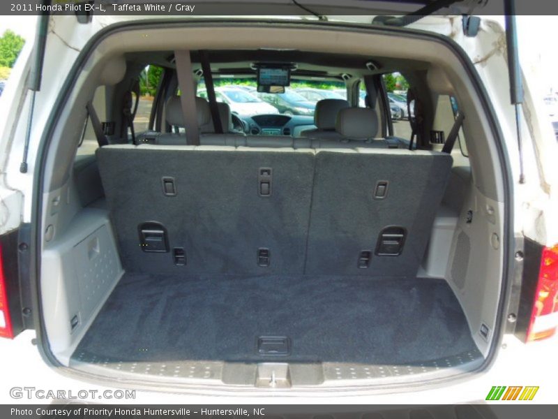 Taffeta White / Gray 2011 Honda Pilot EX-L