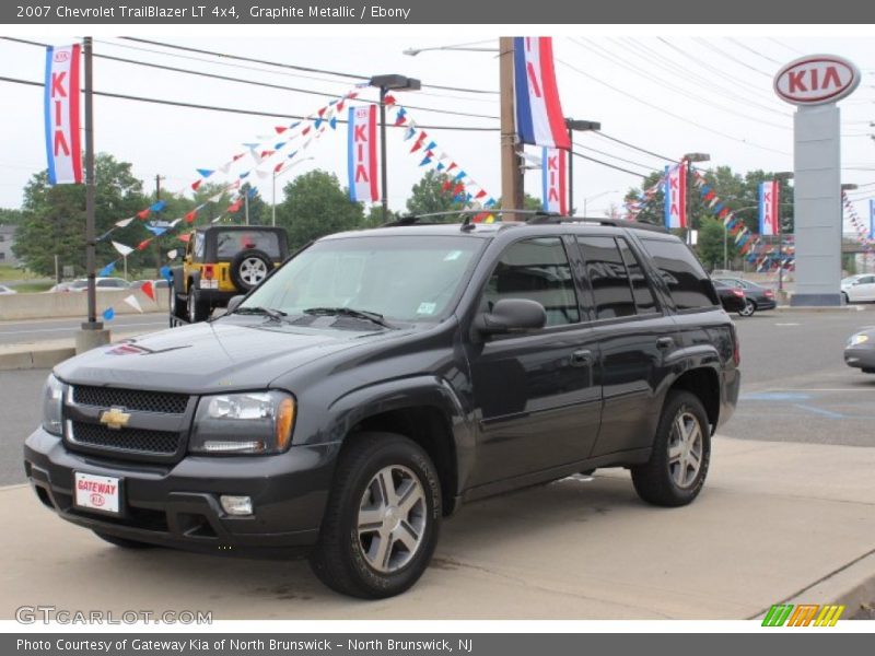 Graphite Metallic / Ebony 2007 Chevrolet TrailBlazer LT 4x4