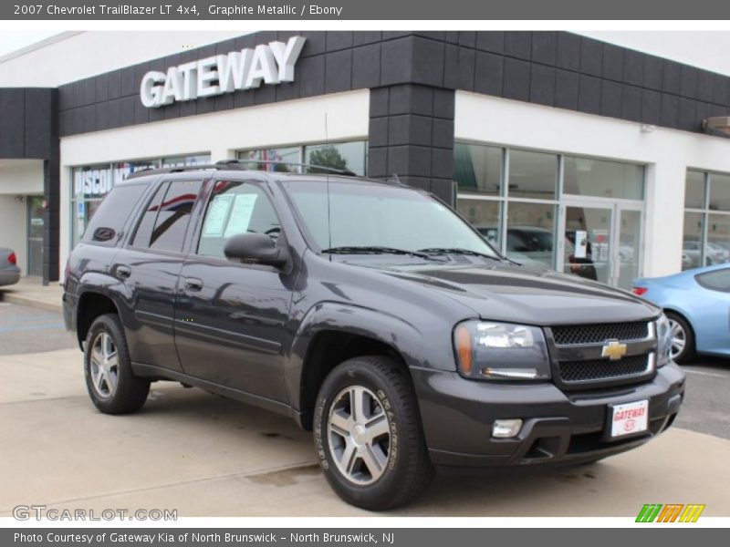 Graphite Metallic / Ebony 2007 Chevrolet TrailBlazer LT 4x4