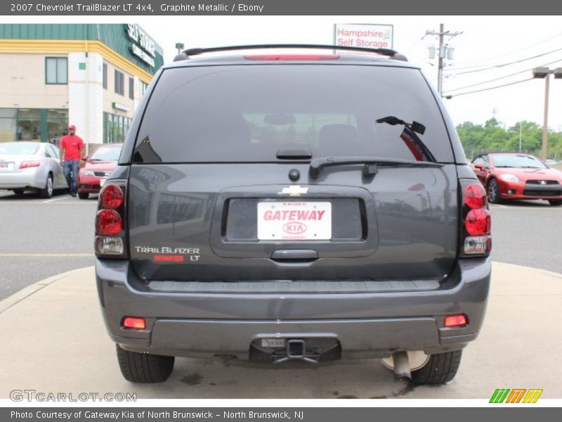 Graphite Metallic / Ebony 2007 Chevrolet TrailBlazer LT 4x4