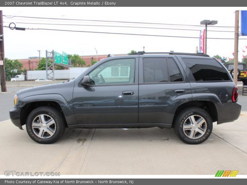 Graphite Metallic / Ebony 2007 Chevrolet TrailBlazer LT 4x4