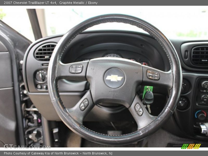 Graphite Metallic / Ebony 2007 Chevrolet TrailBlazer LT 4x4