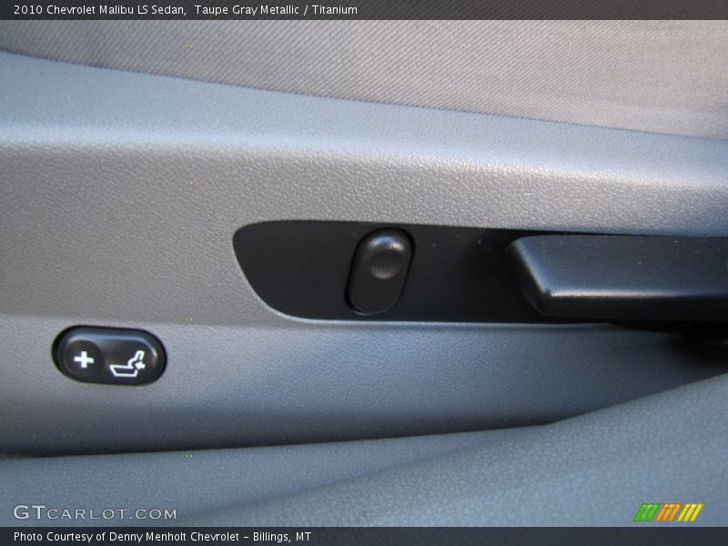 Taupe Gray Metallic / Titanium 2010 Chevrolet Malibu LS Sedan