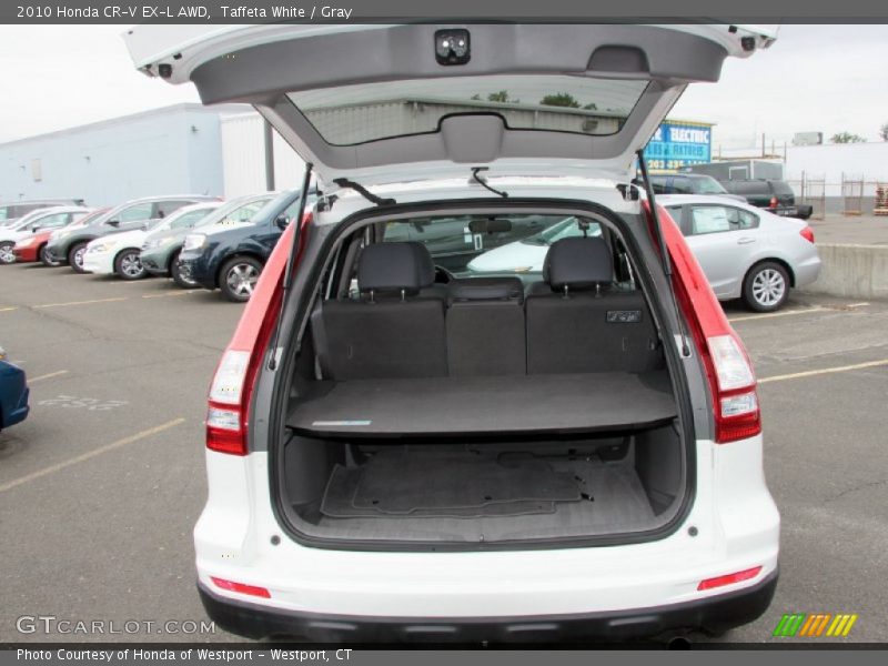 Taffeta White / Gray 2010 Honda CR-V EX-L AWD