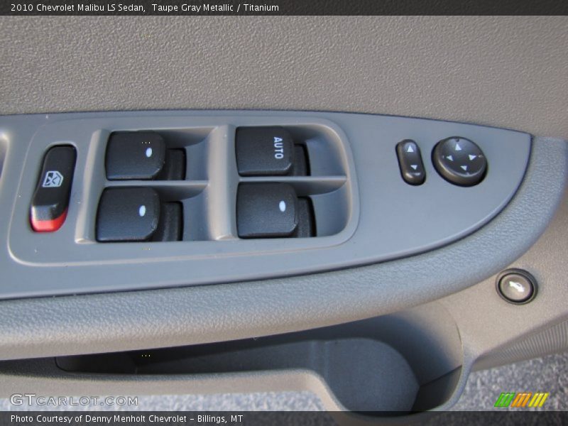 Taupe Gray Metallic / Titanium 2010 Chevrolet Malibu LS Sedan