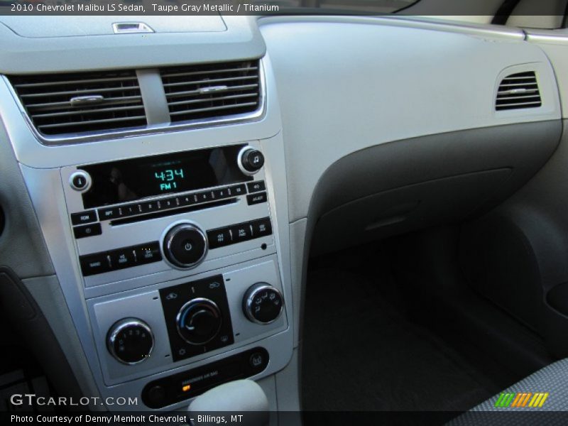 Taupe Gray Metallic / Titanium 2010 Chevrolet Malibu LS Sedan