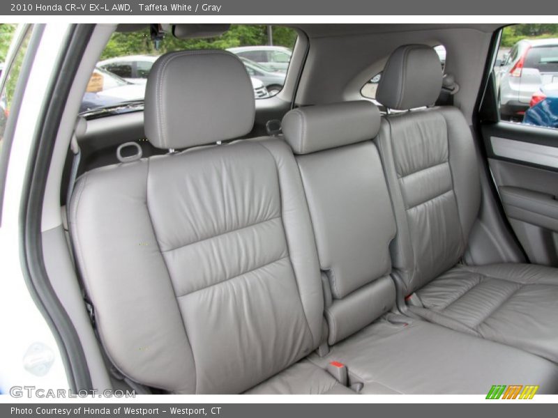Taffeta White / Gray 2010 Honda CR-V EX-L AWD