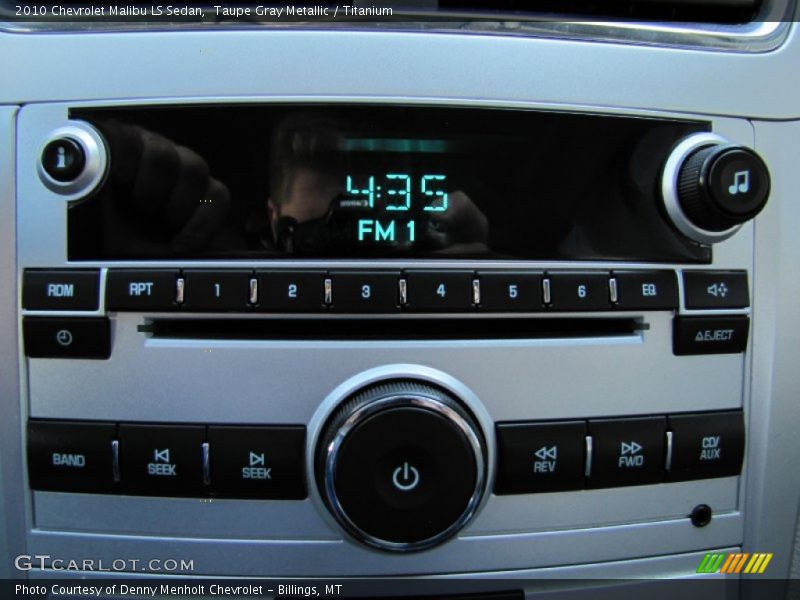 Audio System of 2010 Malibu LS Sedan