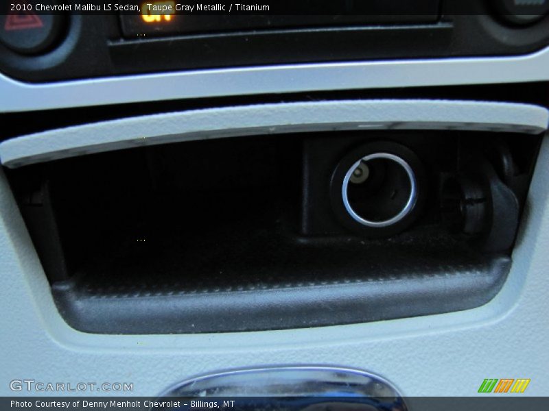 Taupe Gray Metallic / Titanium 2010 Chevrolet Malibu LS Sedan