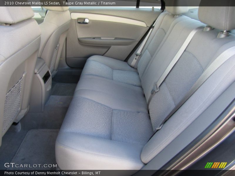 Taupe Gray Metallic / Titanium 2010 Chevrolet Malibu LS Sedan