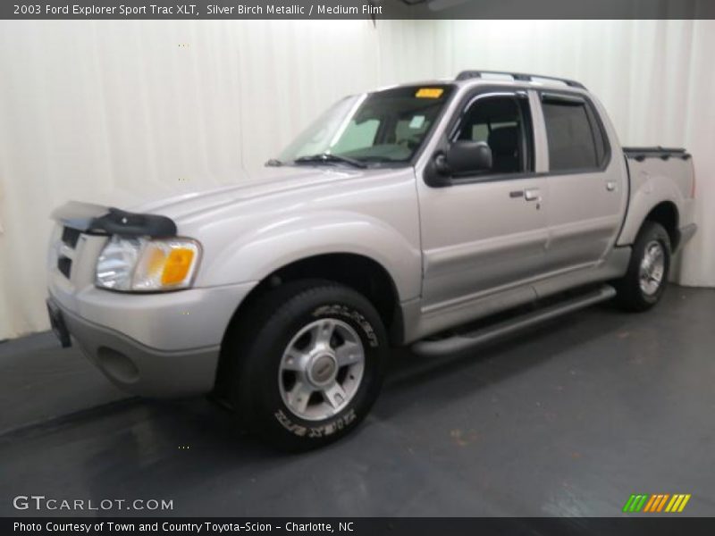 Silver Birch Metallic / Medium Flint 2003 Ford Explorer Sport Trac XLT