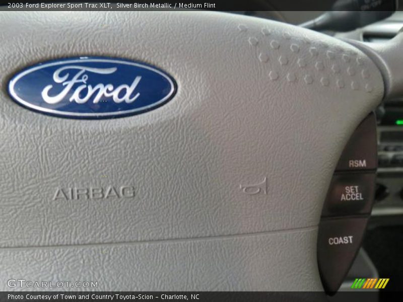 Silver Birch Metallic / Medium Flint 2003 Ford Explorer Sport Trac XLT