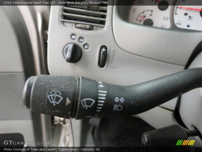 Silver Birch Metallic / Medium Flint 2003 Ford Explorer Sport Trac XLT