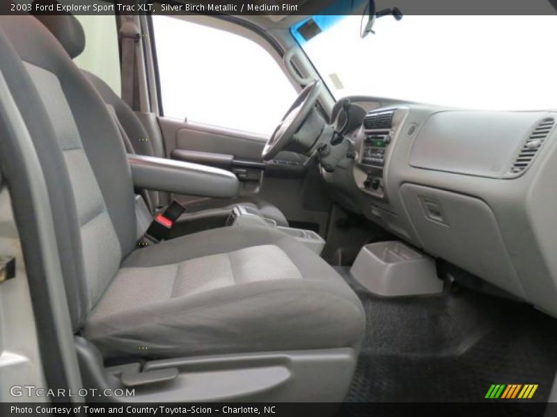 Silver Birch Metallic / Medium Flint 2003 Ford Explorer Sport Trac XLT