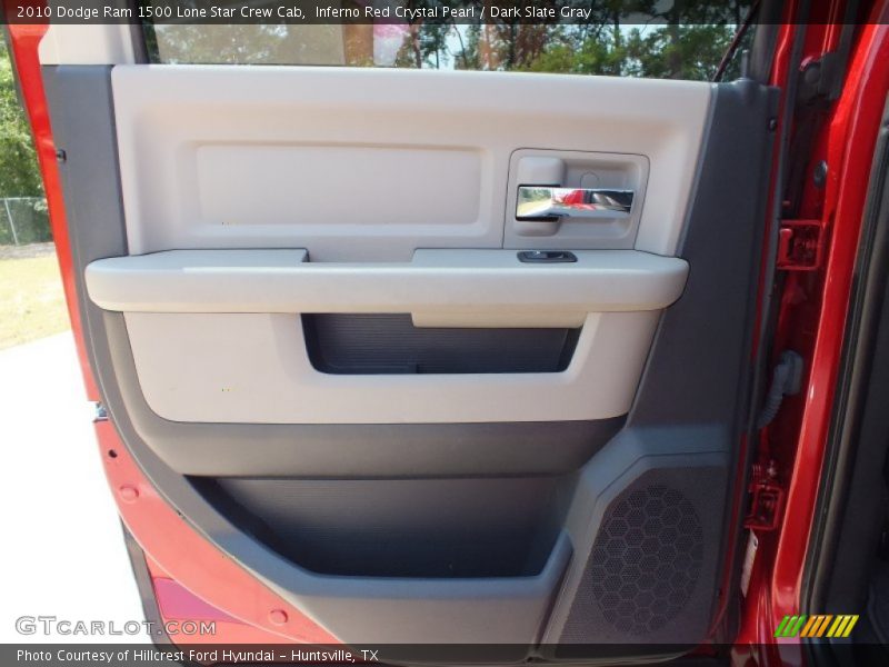 Inferno Red Crystal Pearl / Dark Slate Gray 2010 Dodge Ram 1500 Lone Star Crew Cab