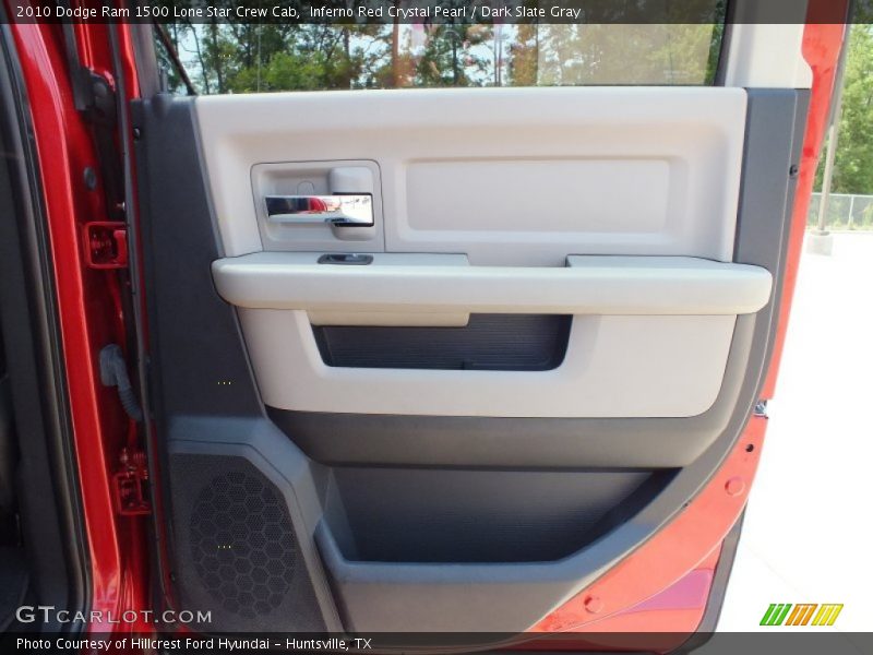 Inferno Red Crystal Pearl / Dark Slate Gray 2010 Dodge Ram 1500 Lone Star Crew Cab