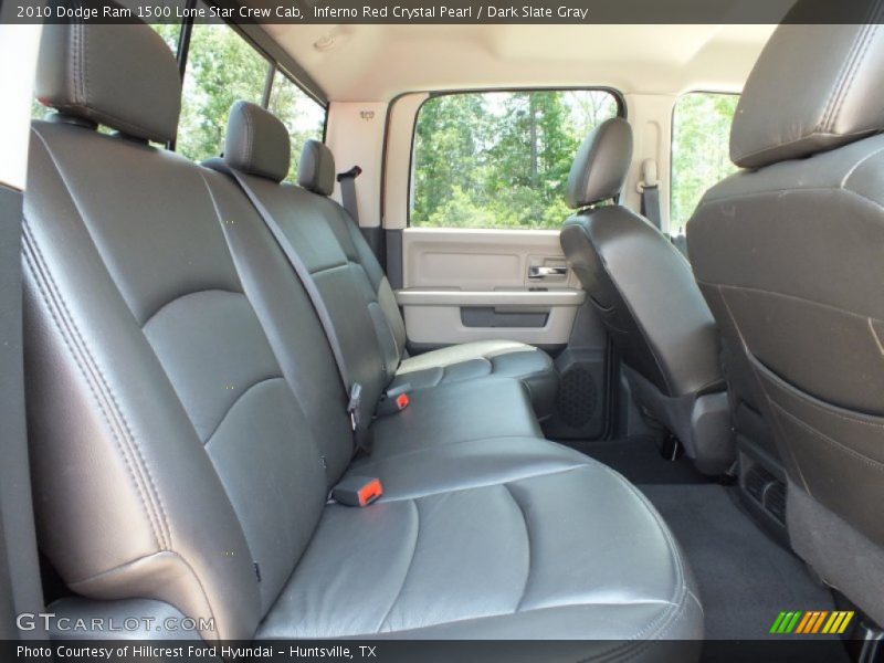 Inferno Red Crystal Pearl / Dark Slate Gray 2010 Dodge Ram 1500 Lone Star Crew Cab