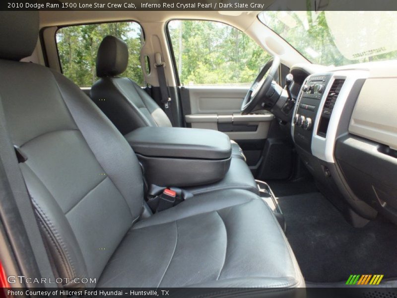 Inferno Red Crystal Pearl / Dark Slate Gray 2010 Dodge Ram 1500 Lone Star Crew Cab
