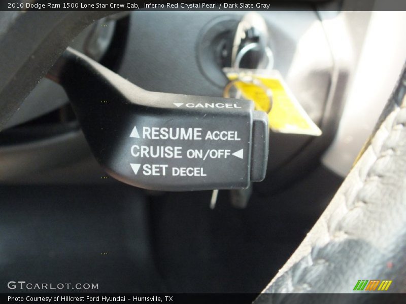 Inferno Red Crystal Pearl / Dark Slate Gray 2010 Dodge Ram 1500 Lone Star Crew Cab