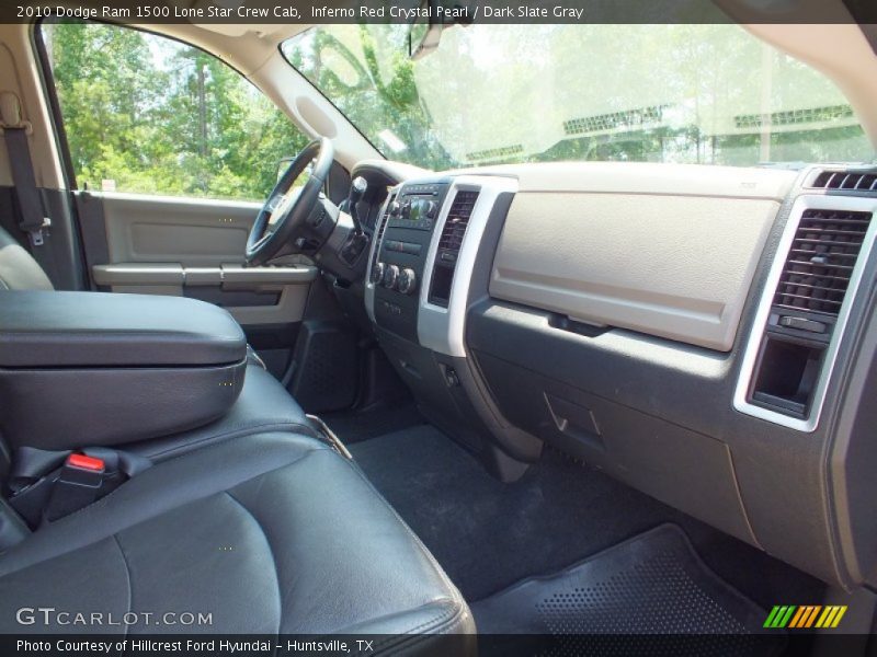 Inferno Red Crystal Pearl / Dark Slate Gray 2010 Dodge Ram 1500 Lone Star Crew Cab