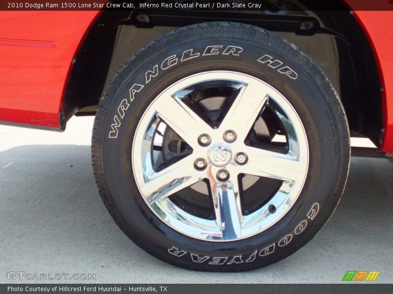 Inferno Red Crystal Pearl / Dark Slate Gray 2010 Dodge Ram 1500 Lone Star Crew Cab