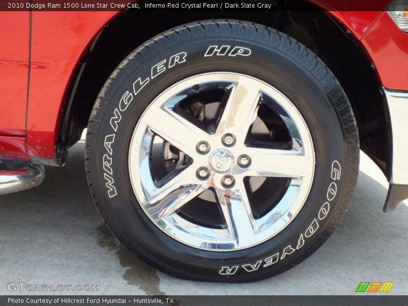 Inferno Red Crystal Pearl / Dark Slate Gray 2010 Dodge Ram 1500 Lone Star Crew Cab