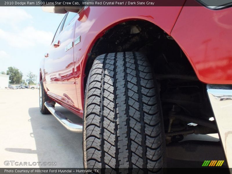 Inferno Red Crystal Pearl / Dark Slate Gray 2010 Dodge Ram 1500 Lone Star Crew Cab