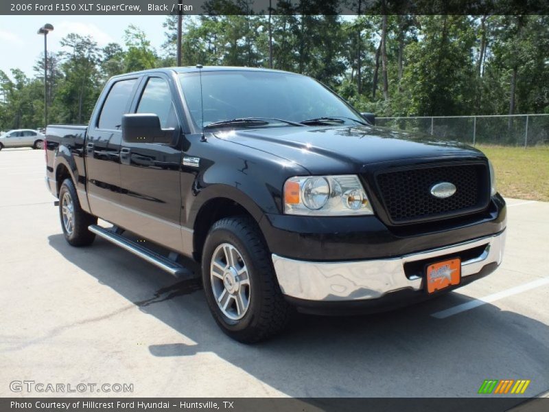 Black / Tan 2006 Ford F150 XLT SuperCrew