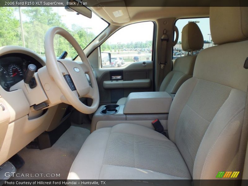 Black / Tan 2006 Ford F150 XLT SuperCrew