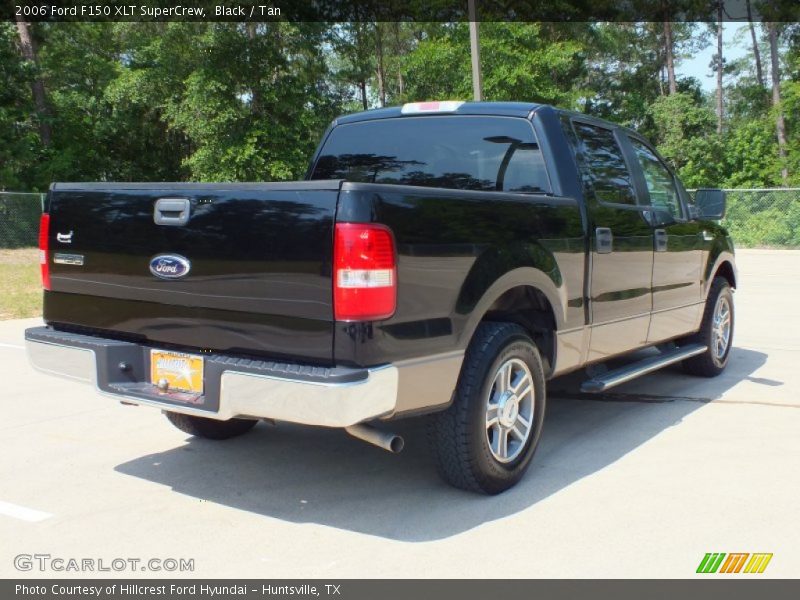 Black / Tan 2006 Ford F150 XLT SuperCrew