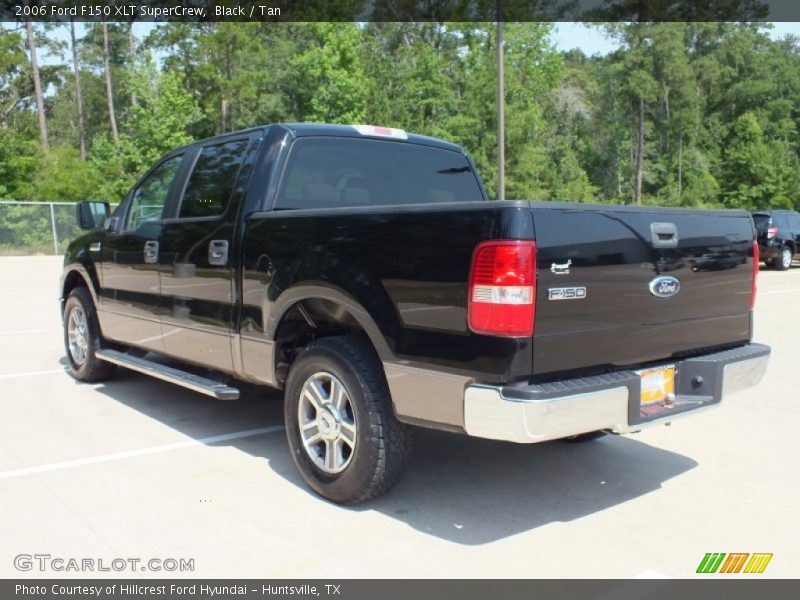 Black / Tan 2006 Ford F150 XLT SuperCrew