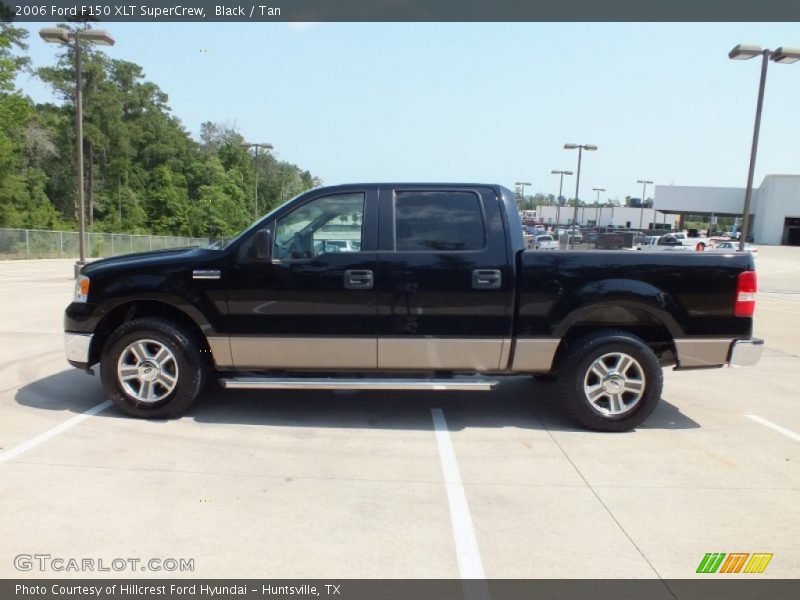 Black / Tan 2006 Ford F150 XLT SuperCrew