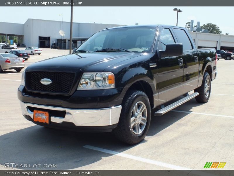 Black / Tan 2006 Ford F150 XLT SuperCrew