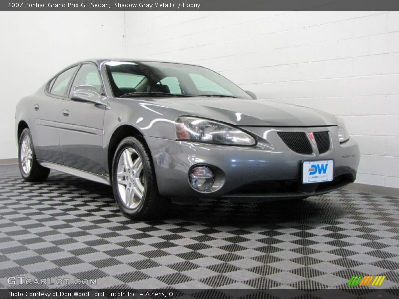Shadow Gray Metallic / Ebony 2007 Pontiac Grand Prix GT Sedan